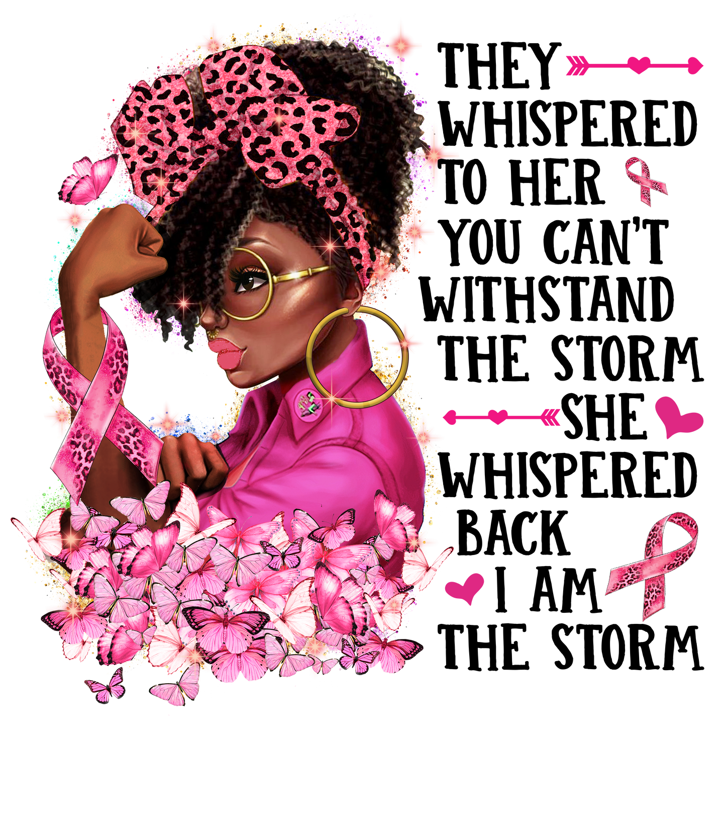 π "Sisters Donβt Let Sisters Fight Alone" β Breast Cancer Warrior Bundle (Black Edition)