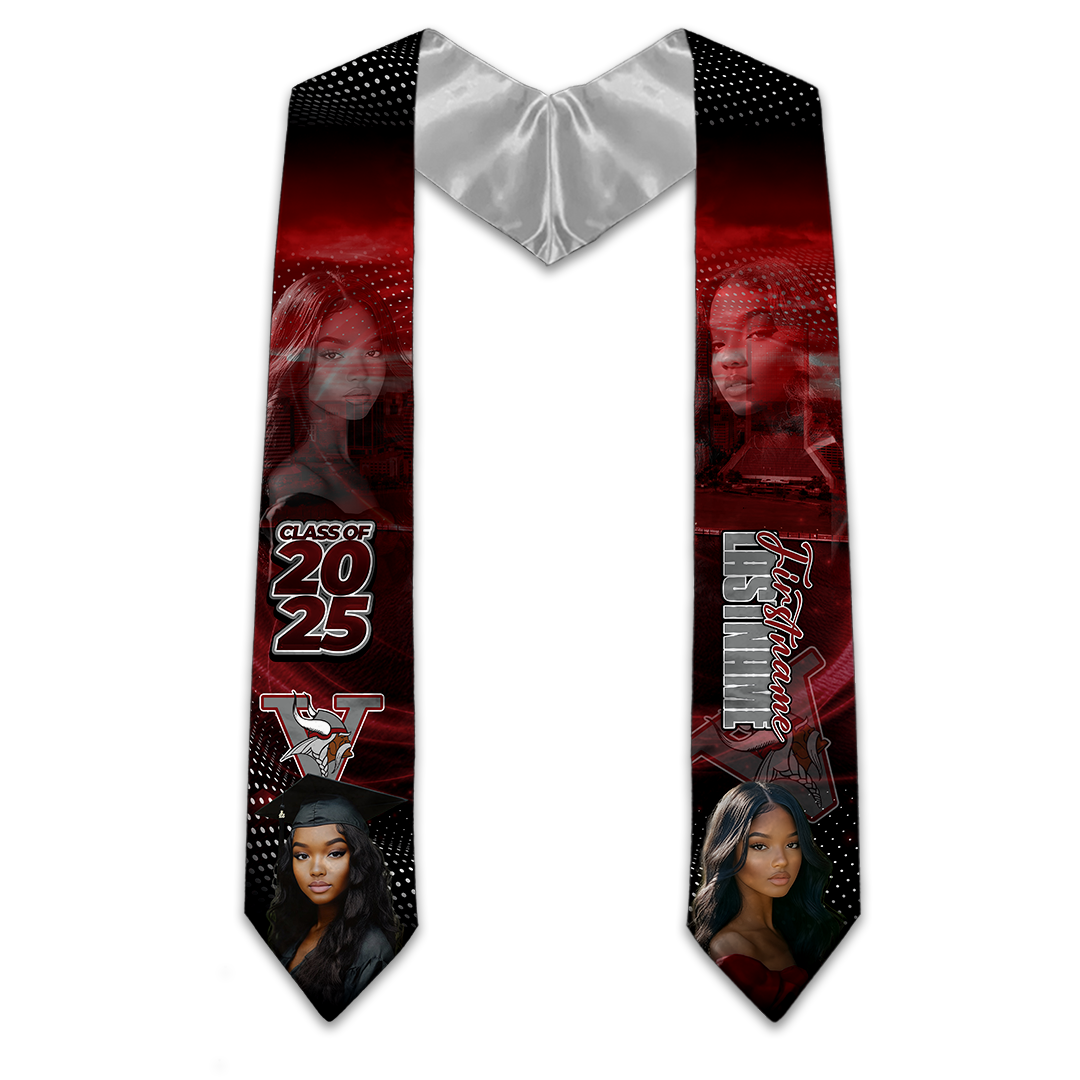 Graduation Stole Template Canva Editable Graduation Stole Template Sublimation Graduation Stole PNG Blank Template Graduation Stole SVG PDF