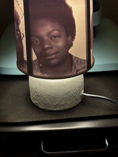 Custom 3D Photo Lithophane Lamp Shade | Personalized LED Light Gift
